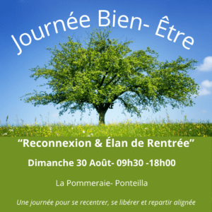 Acompte: Journée Bien-être – Reconnexion & Élan de rentrée- 30 Août 2026